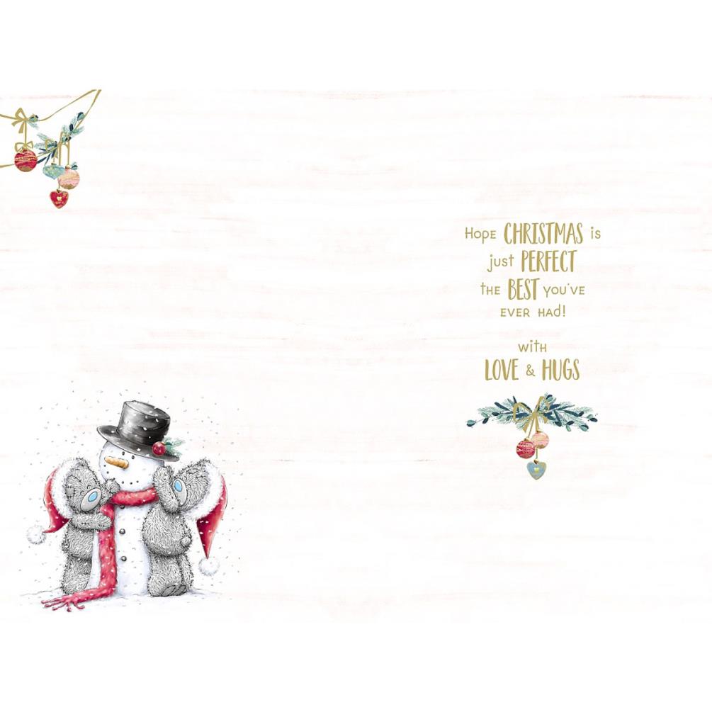 Best Dad Me to You Bear Christmas Card Extra Image 1